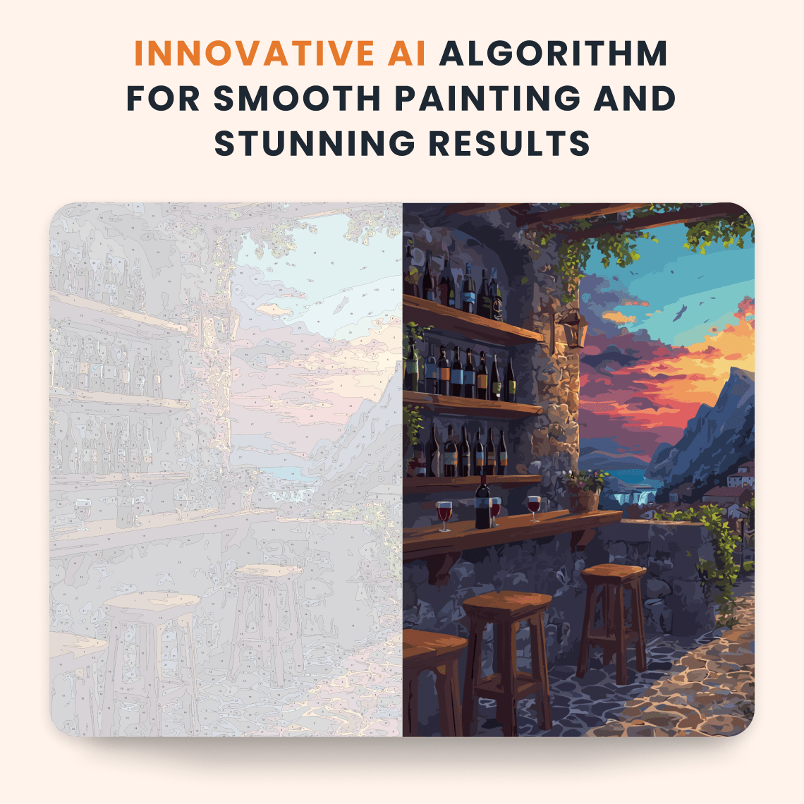 Paint by numbers - Stone Sunset - MyArt