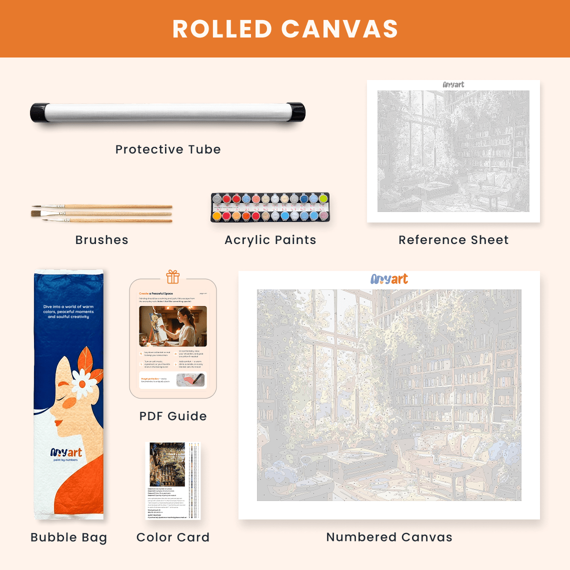 Paint by numbers - Storybook Haven - MyArt