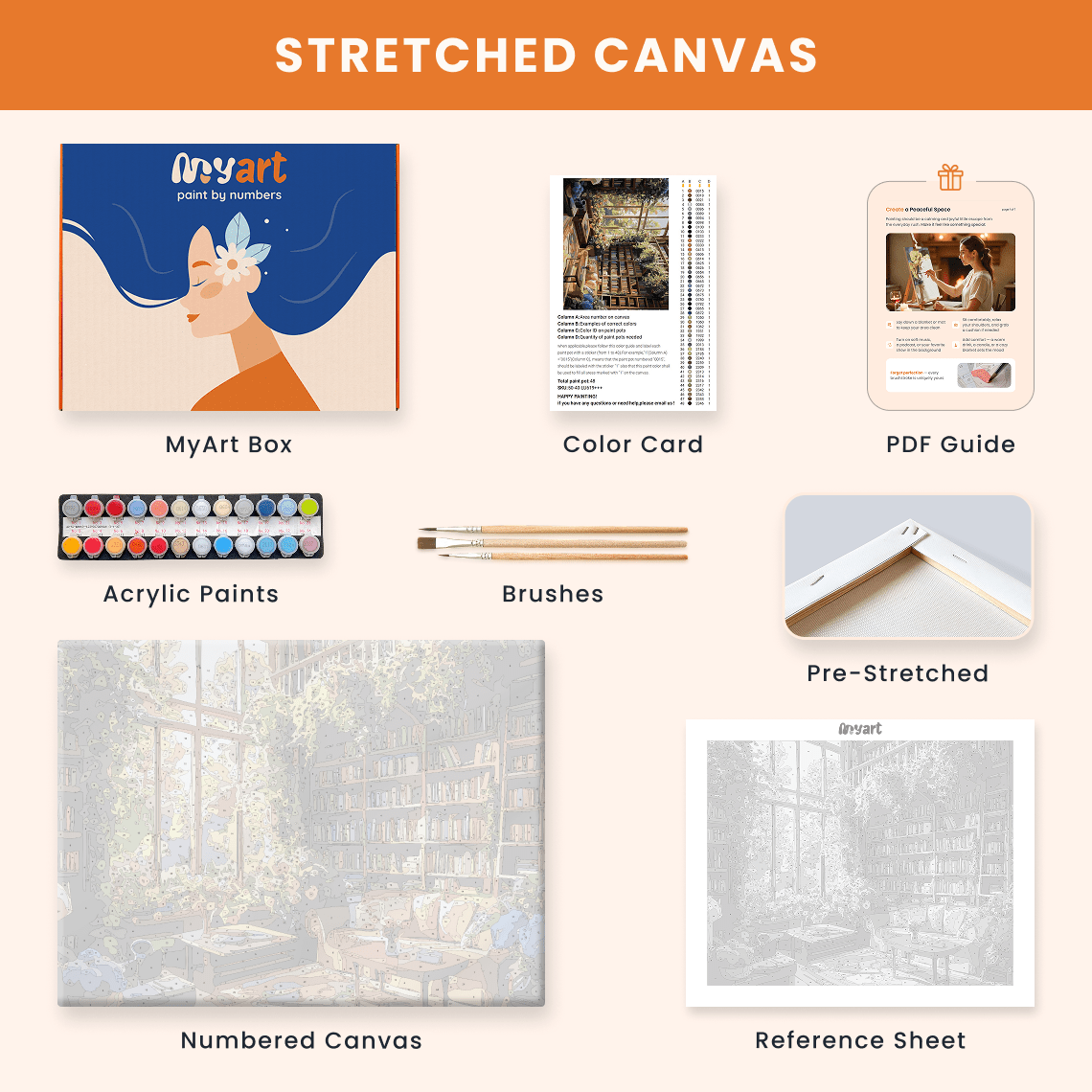 Paint by numbers - Storybook Haven - MyArt