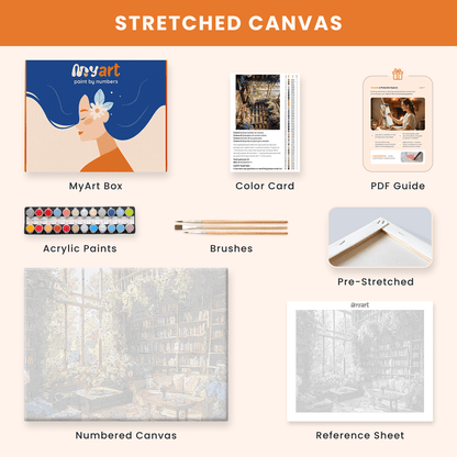 Paint by numbers - Storybook Haven - MyArt