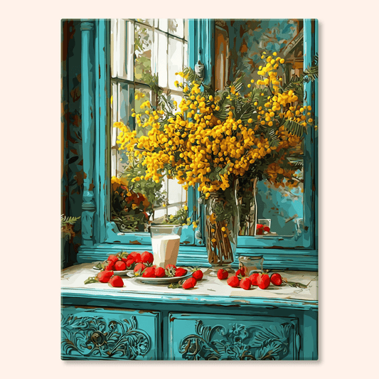 Paint by numbers - Strawberry Noon - MyArt