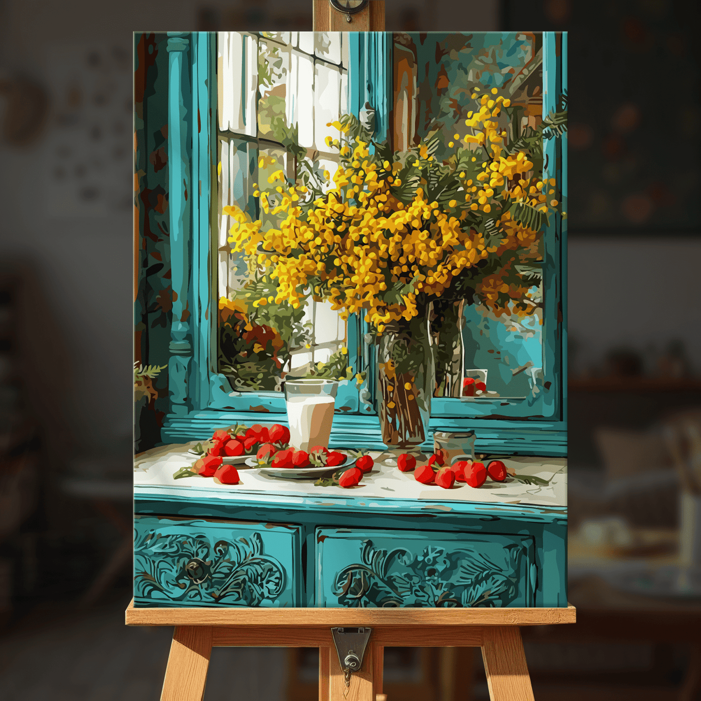 Paint by numbers - Strawberry Noon - MyArt