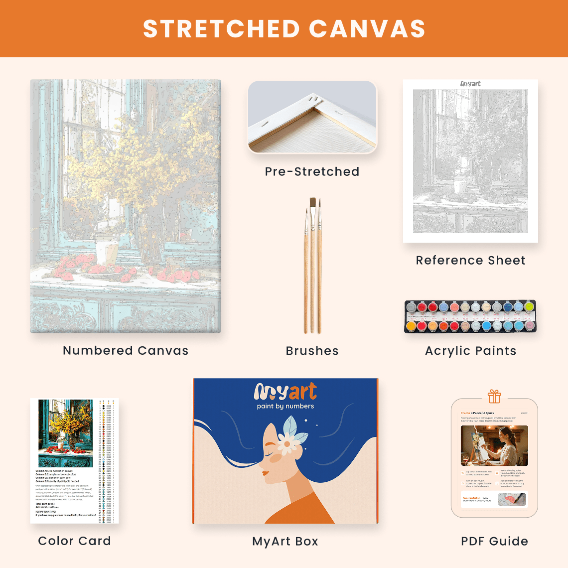 Paint by numbers - Strawberry Noon - MyArt
