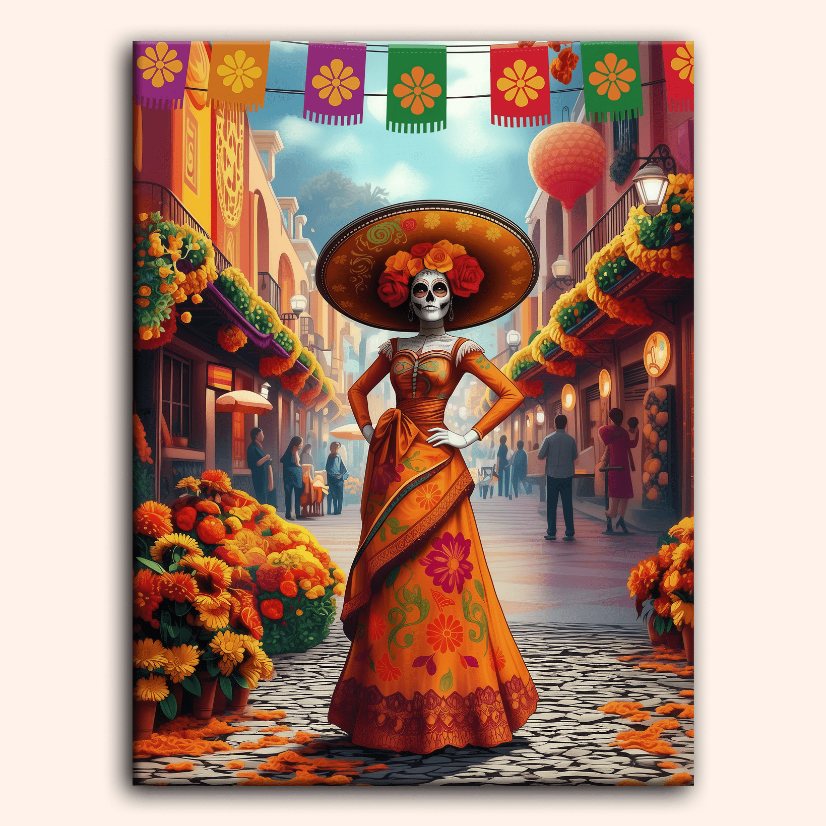 Paint by numbers - Street Catrina - MyArt