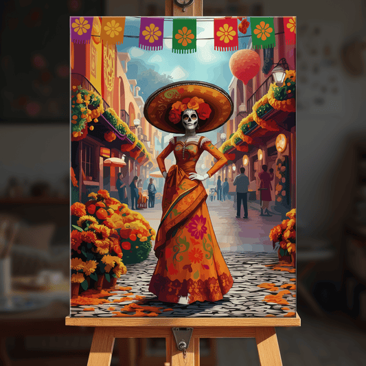 Paint by numbers - Street Catrina - MyArt