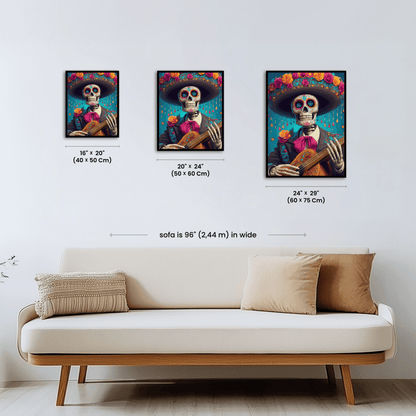 Paint by numbers - Strumming Bones - MyArt