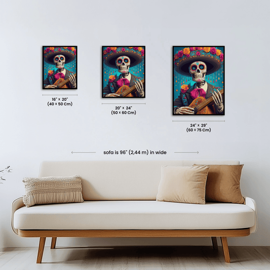 Paint by numbers - Strumming Bones - MyArt