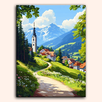 Paint by numbers - Summit Trail - MyArt