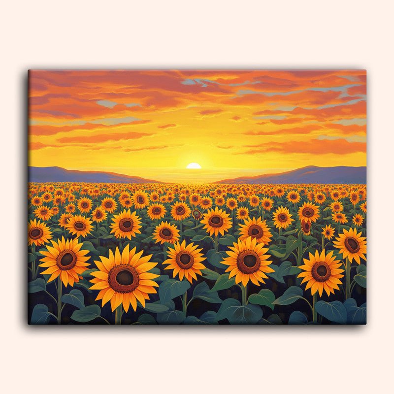 Paint by numbers - Sunbeam Field - MyArt