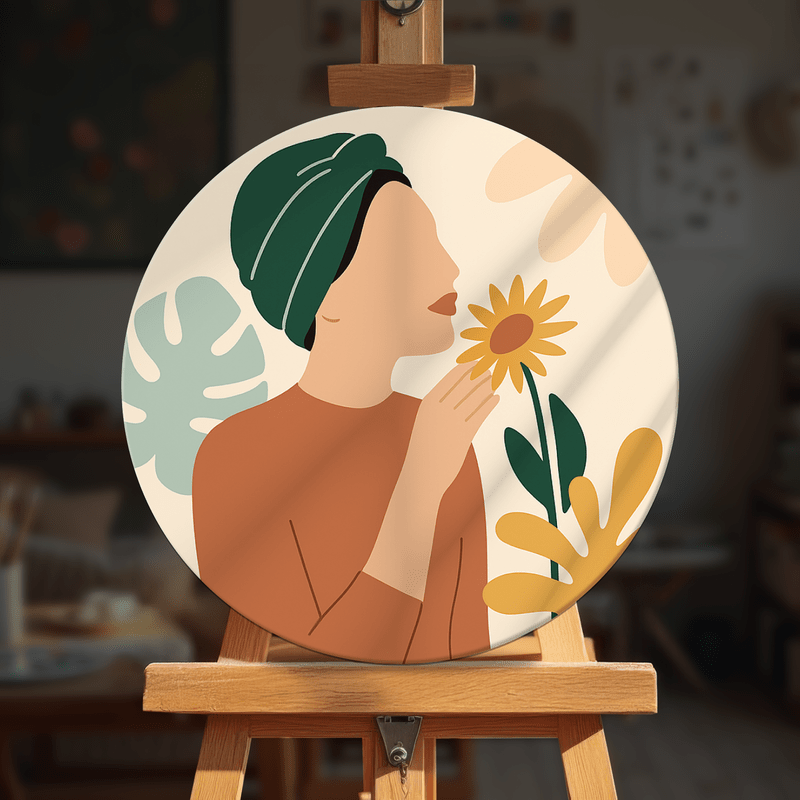 Paint by numbers - Sunflower Gaze - MyArt
