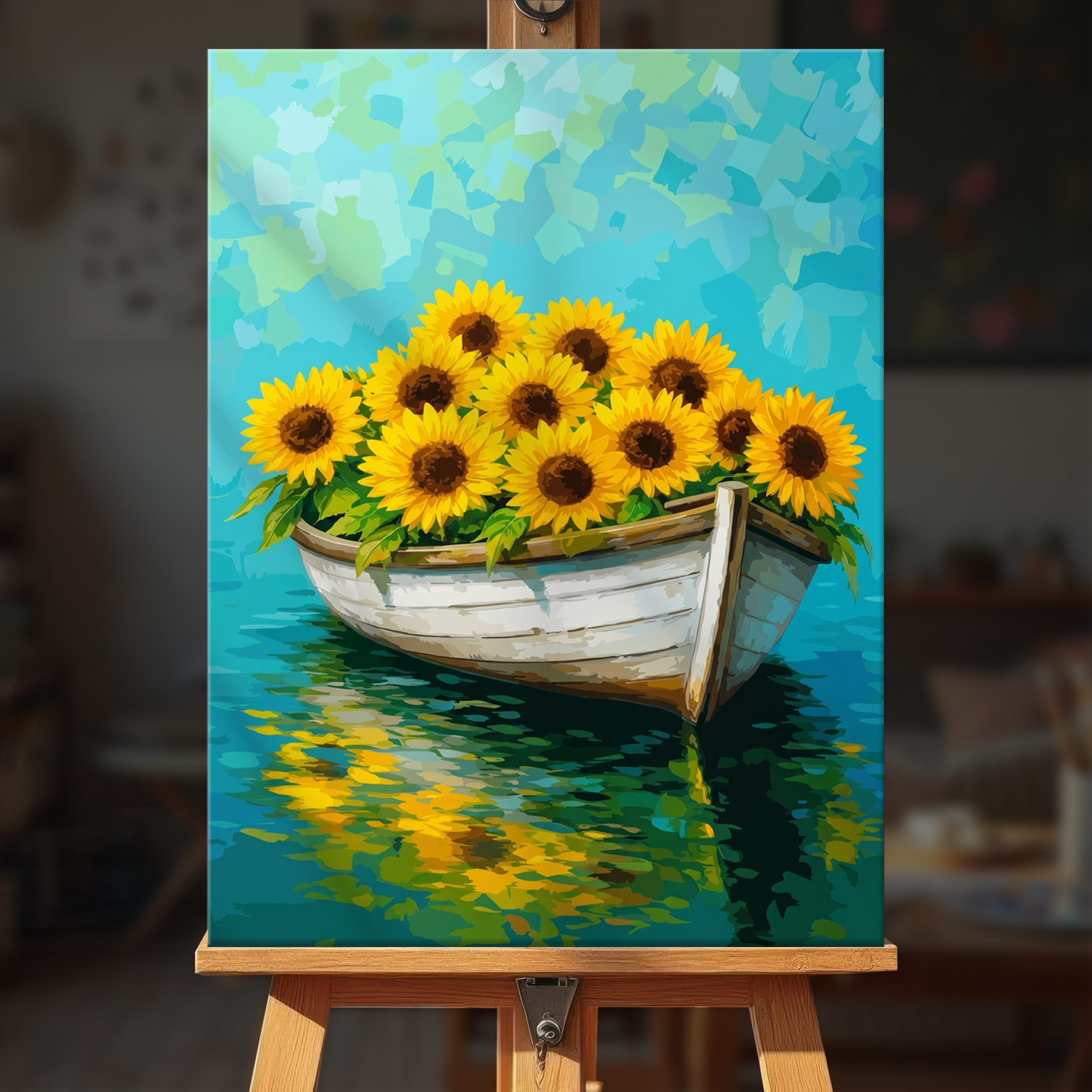 Sunflower Boat