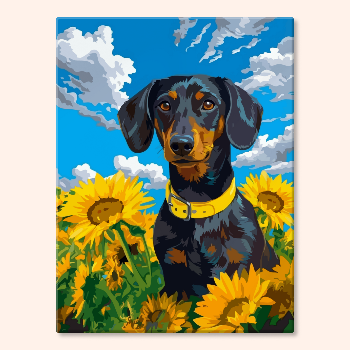 Sunflower Dachshund