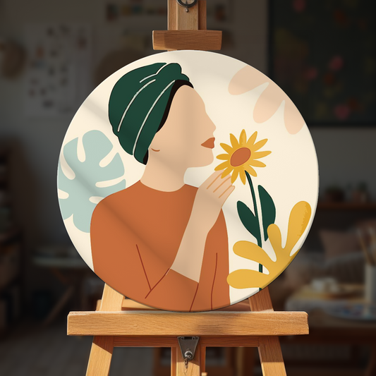 Paint by numbers - Sunflower Gaze - MyArt