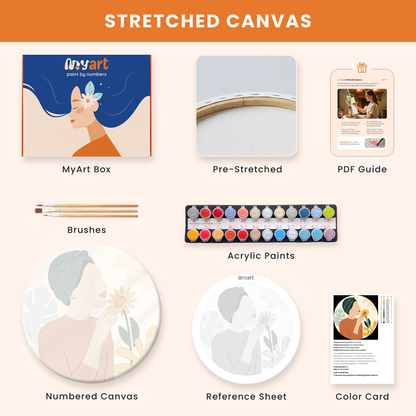 Paint by numbers - Sunflower Gaze - MyArt