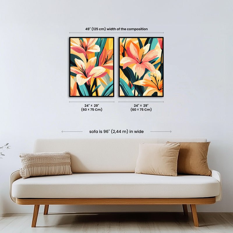 Paint by numbers - Sunlit Blooms - MyArt