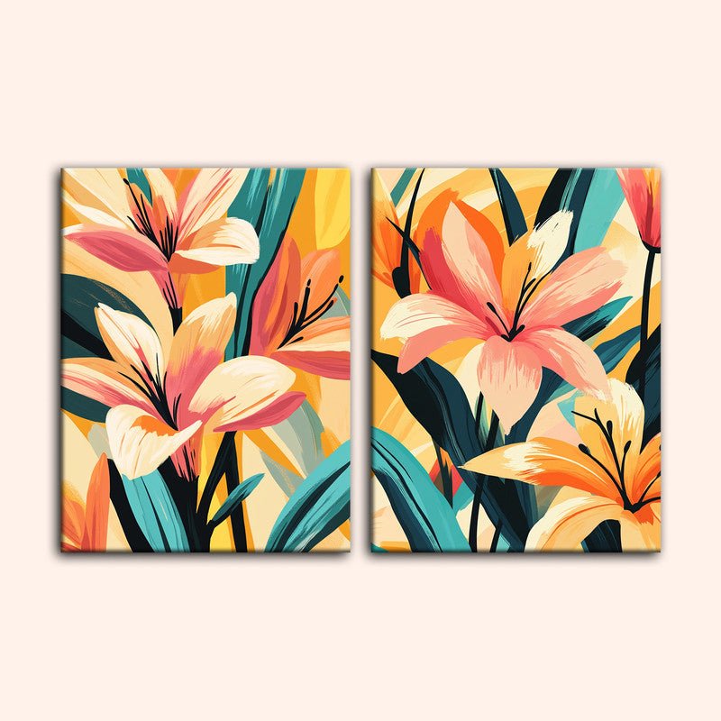 Paint by numbers - Sunlit Blooms - MyArt