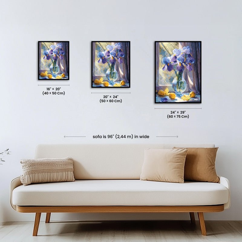 Paint by numbers - Sunlit Irises - MyArt