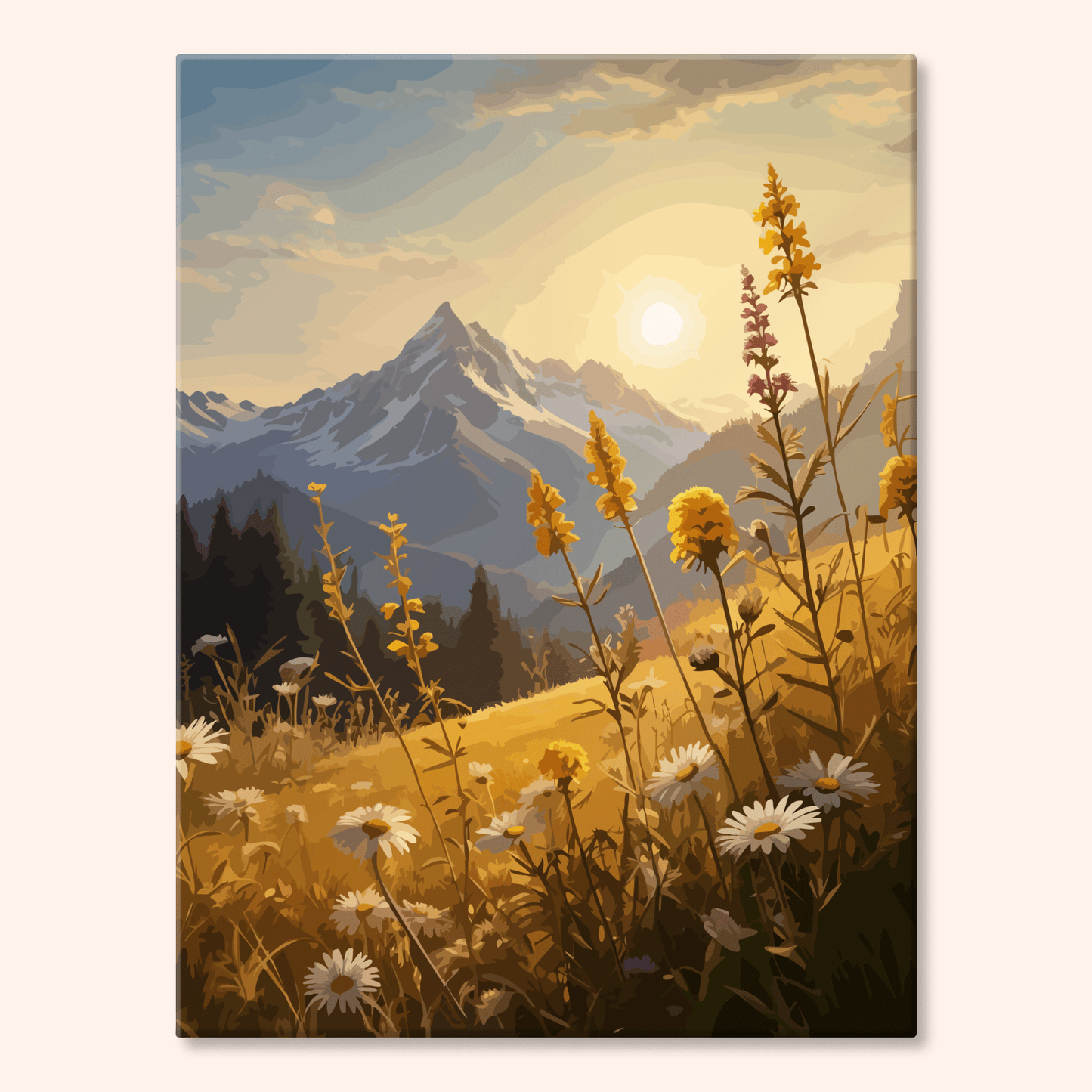 Paint by numbers - Sunlit Meadow - MyArt