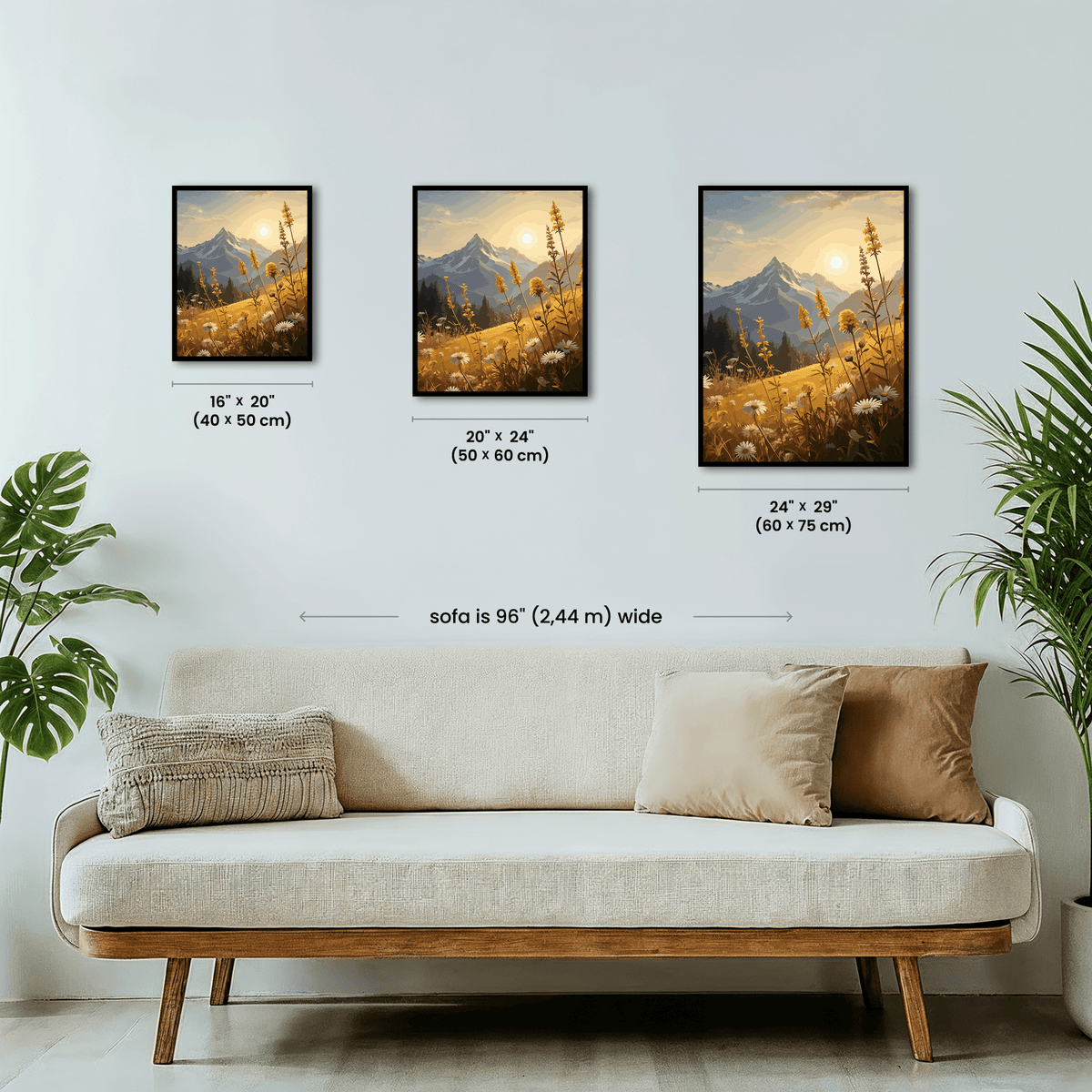 Paint by numbers - Sunlit Meadow - MyArt