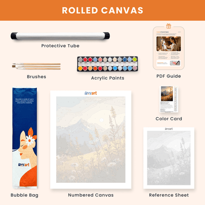 Paint by numbers - Sunlit Meadow - MyArt