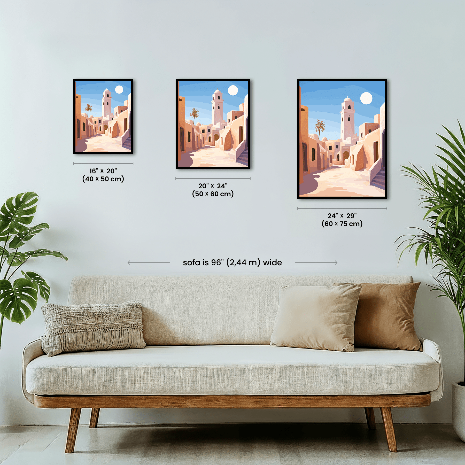 Paint by numbers - Sunlit Minaret - MyArt