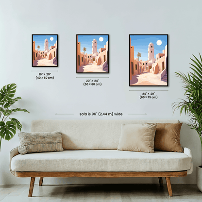 Paint by numbers - Sunlit Minaret - MyArt