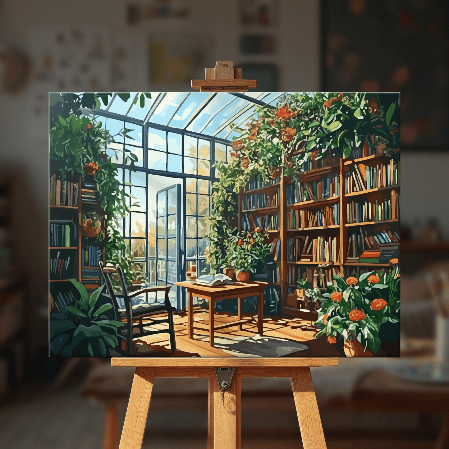 Paint by numbers - Sunlit Sanctuary - MyArt