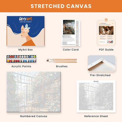 Paint by numbers - Sunlit Sanctuary - MyArt