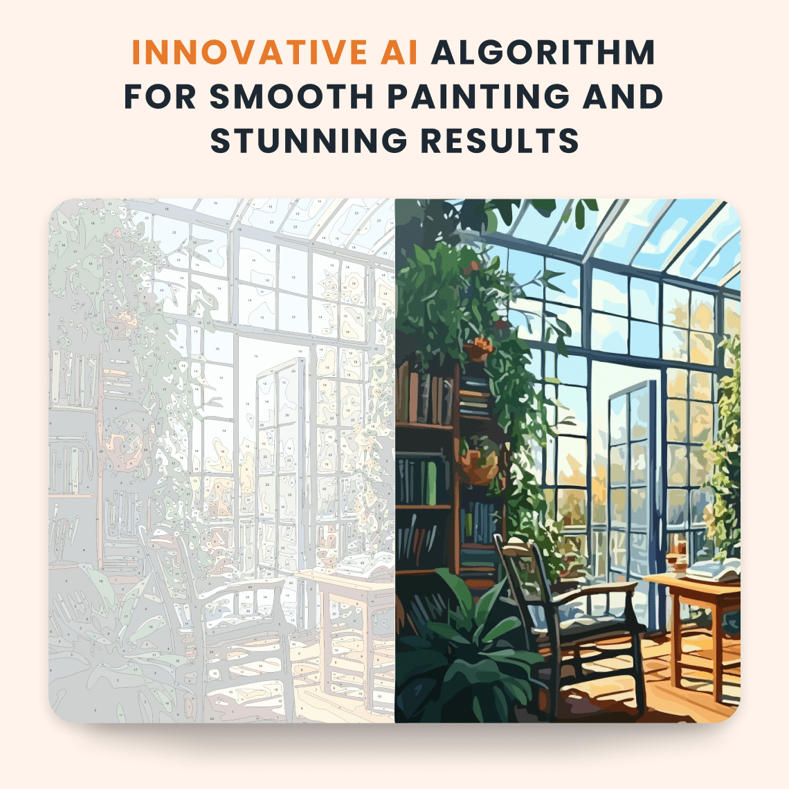 Paint by numbers - Sunlit Sanctuary - MyArt