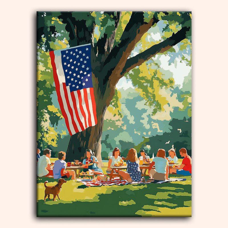 Paint by numbers - Sunny Gathering - MyArt