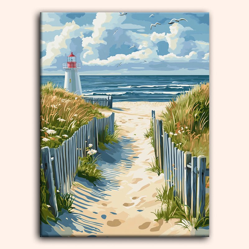 Paint by numbers - Sunny Path - MyArt