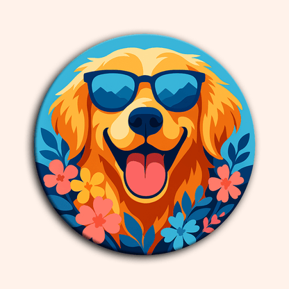 Paint by numbers - Sunny Pup - MyArt