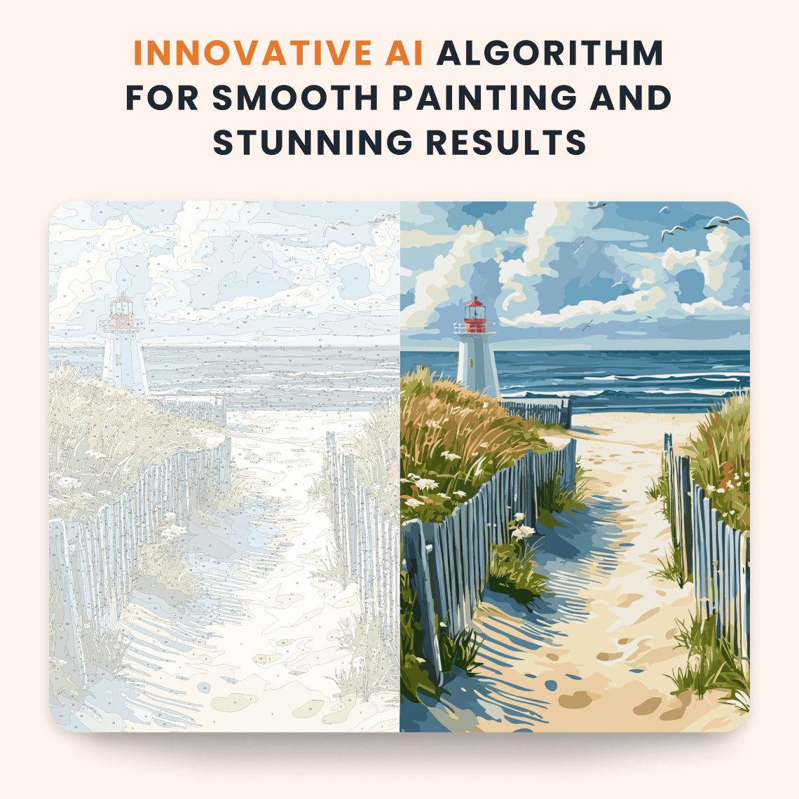 Paint by numbers - Sunny Path - MyArt