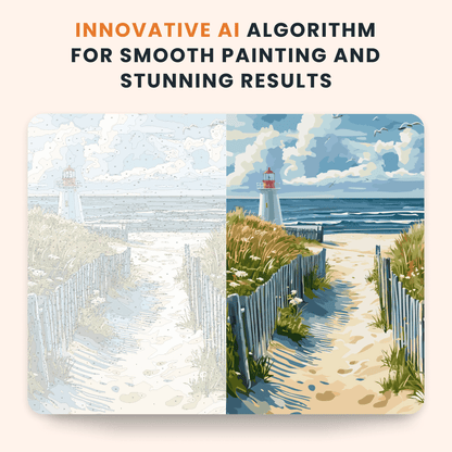 Paint by numbers - Sunny Path - MyArt