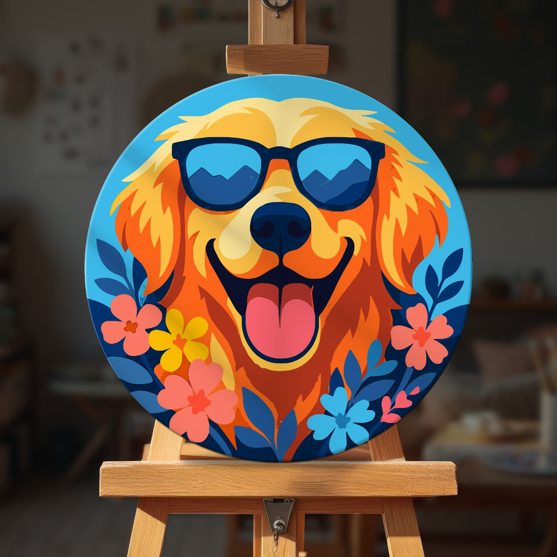 Paint by numbers - Sunny Pup - MyArt