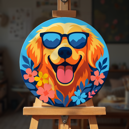 Paint by numbers - Sunny Pup - MyArt