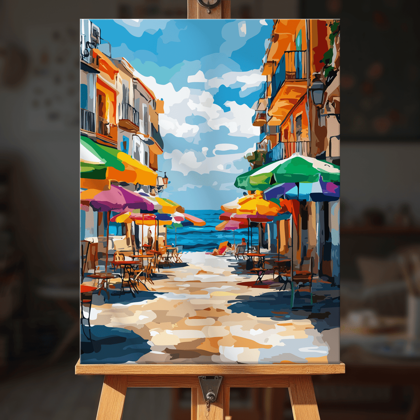 Paint by numbers - Sunny Retreat - MyArt