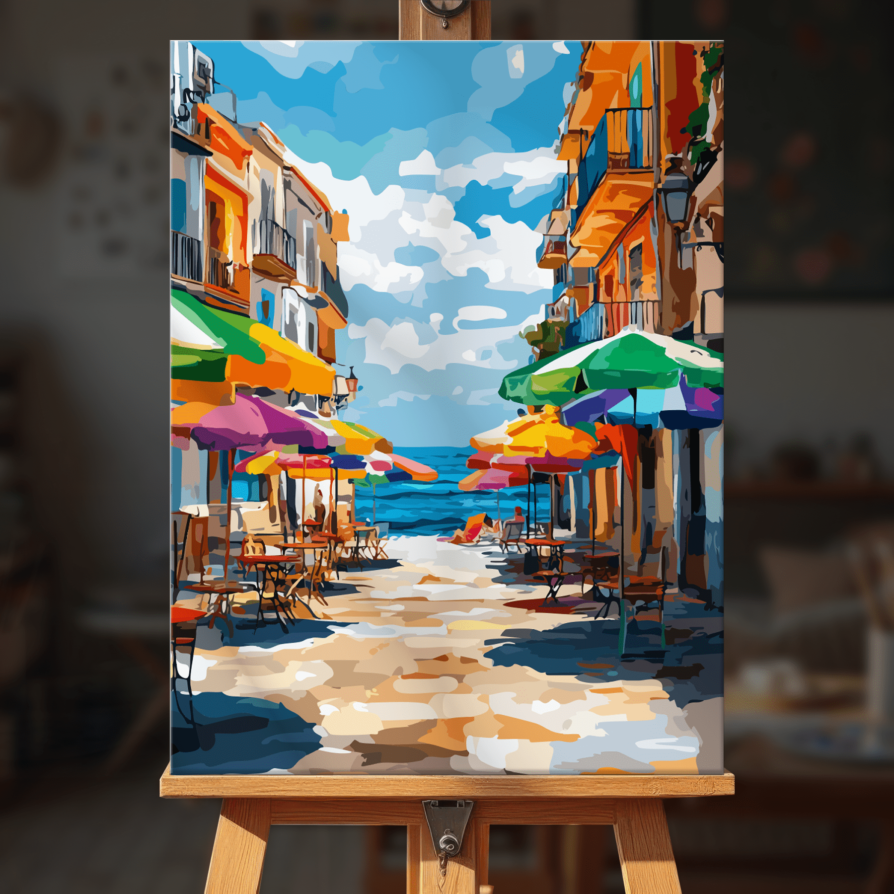 Paint by numbers - Sunny Retreat - MyArt