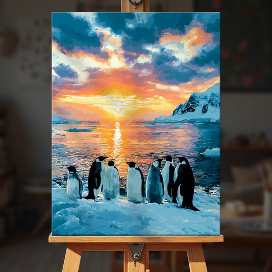 Sunrise Penguins