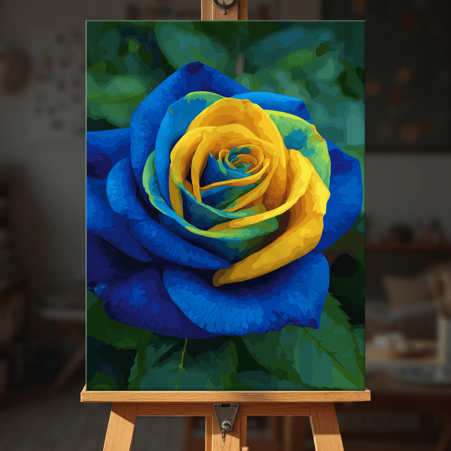 Paint by numbers - Sunrise Rose - MyArt