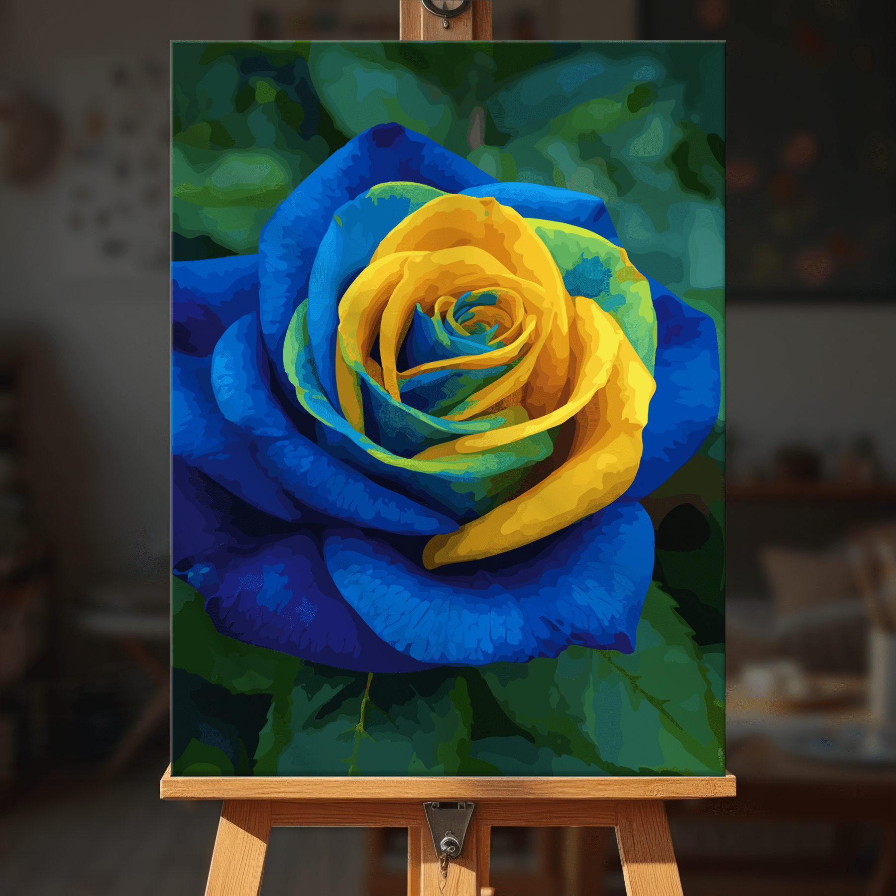 Paint by numbers - Sunrise Rose - MyArt
