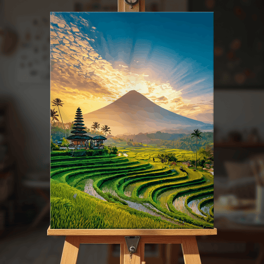 Paint by numbers - Sunrise Terraces - MyArt