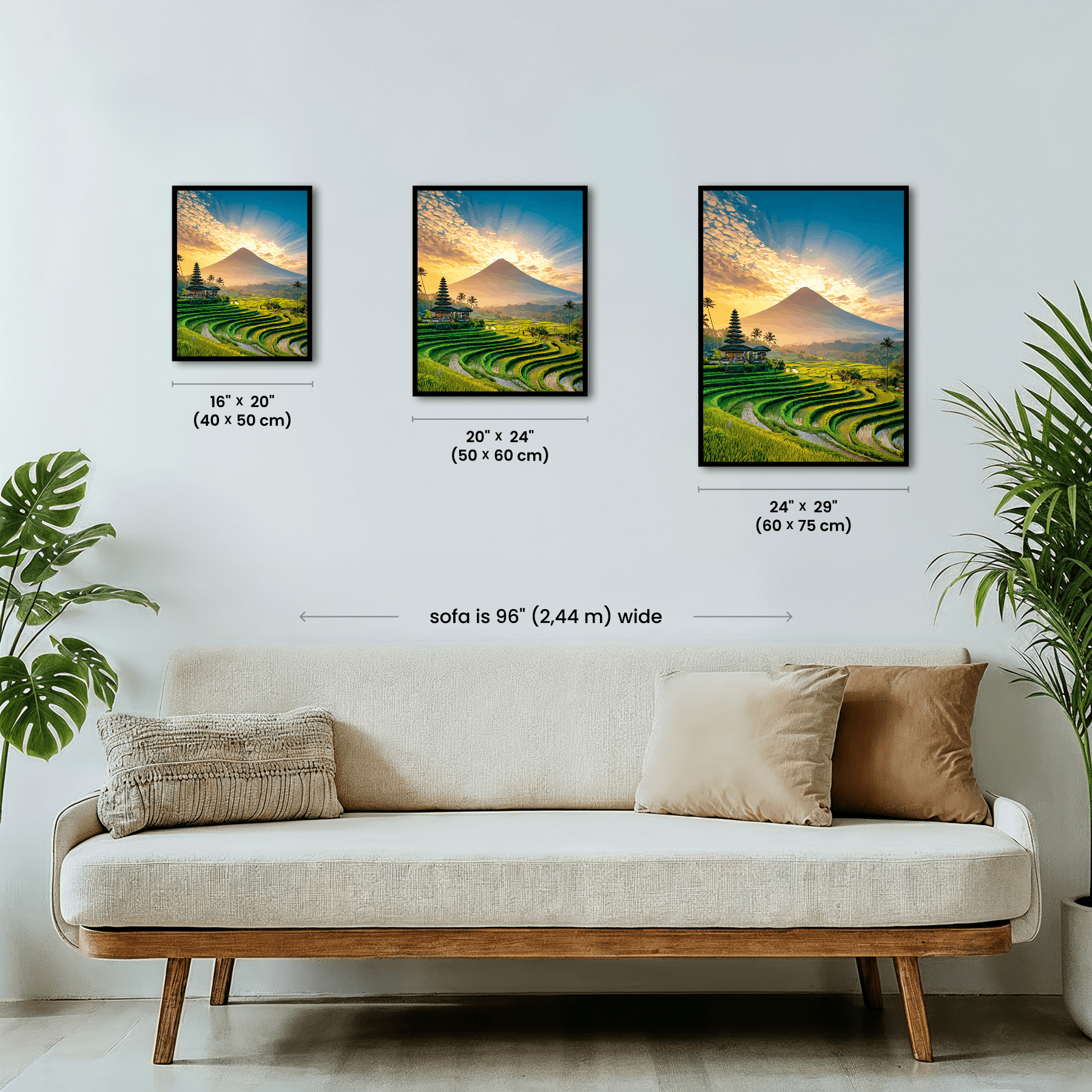 Paint by numbers - Sunrise Terraces - MyArt