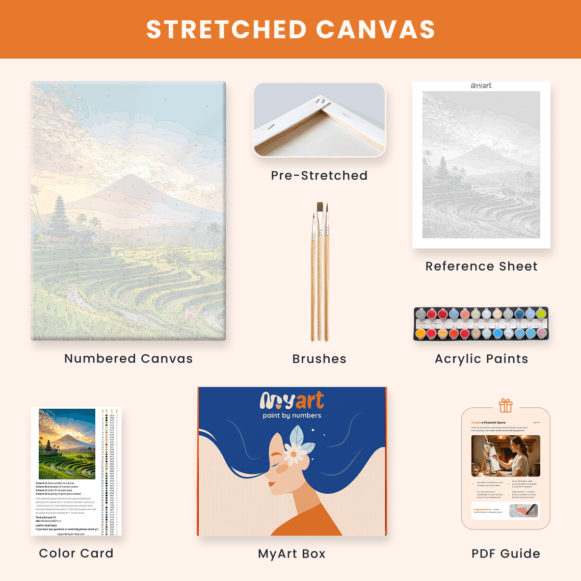 Paint by numbers - Sunrise Terraces - MyArt