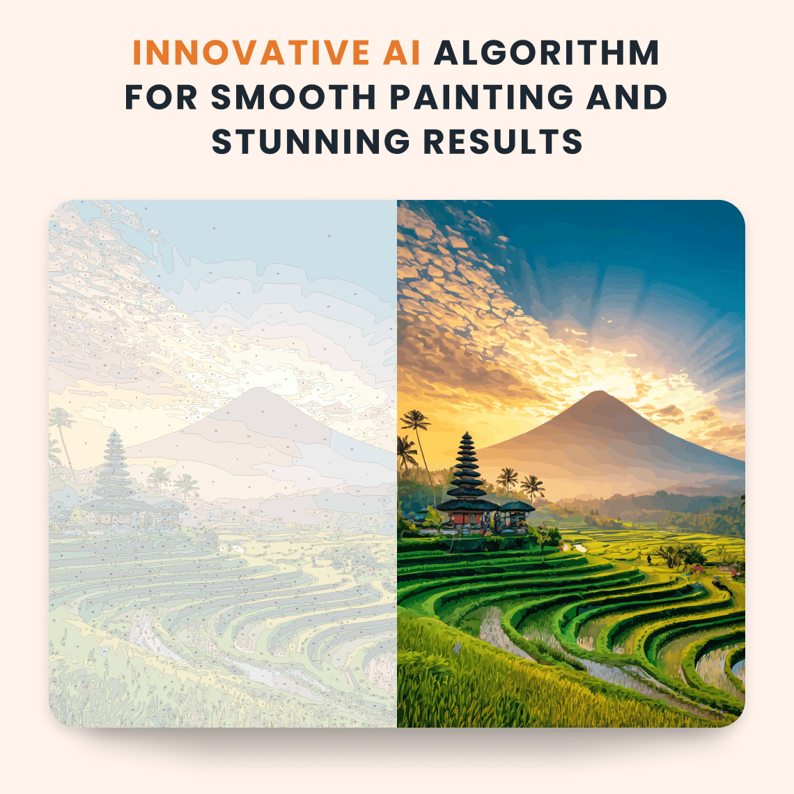 Paint by numbers - Sunrise Terraces - MyArt