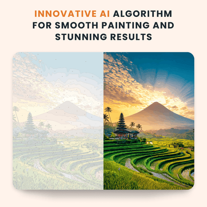 Paint by numbers - Sunrise Terraces - MyArt