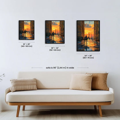 Paint by numbers - Sunset Caravan - MyArt