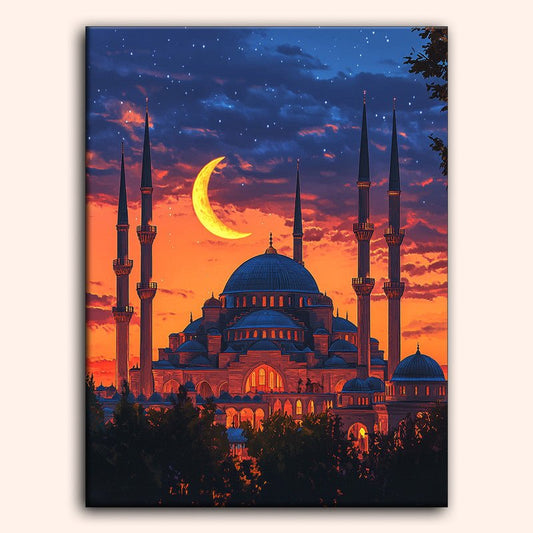 Paint by numbers - Sunset Dome - MyArt