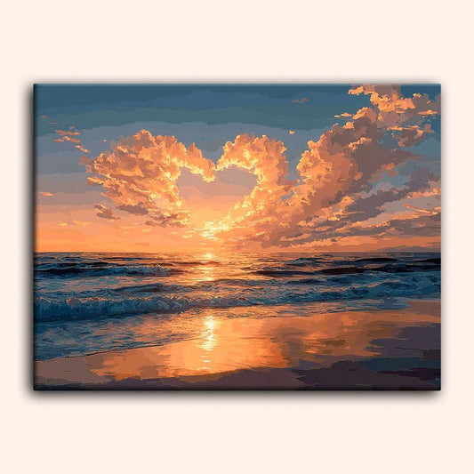 Paint by numbers - Sunset Promise - MyArt