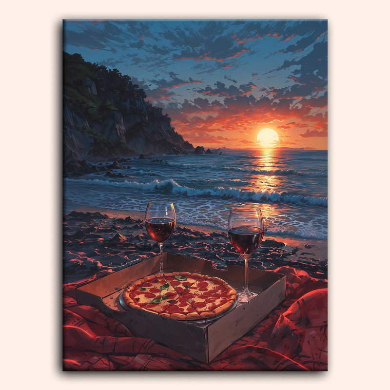 Paint by numbers - Sunset Slice - MyArt